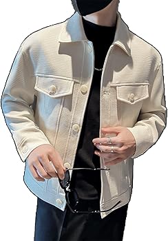 Autumn And Winter Men' Casual Loose Jacket Business Retro Slim